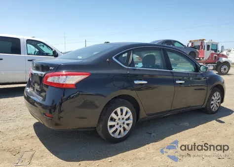 2015 Nissan Sentra S from USA, damaged, VIN 3N1AB7AP1FL669220